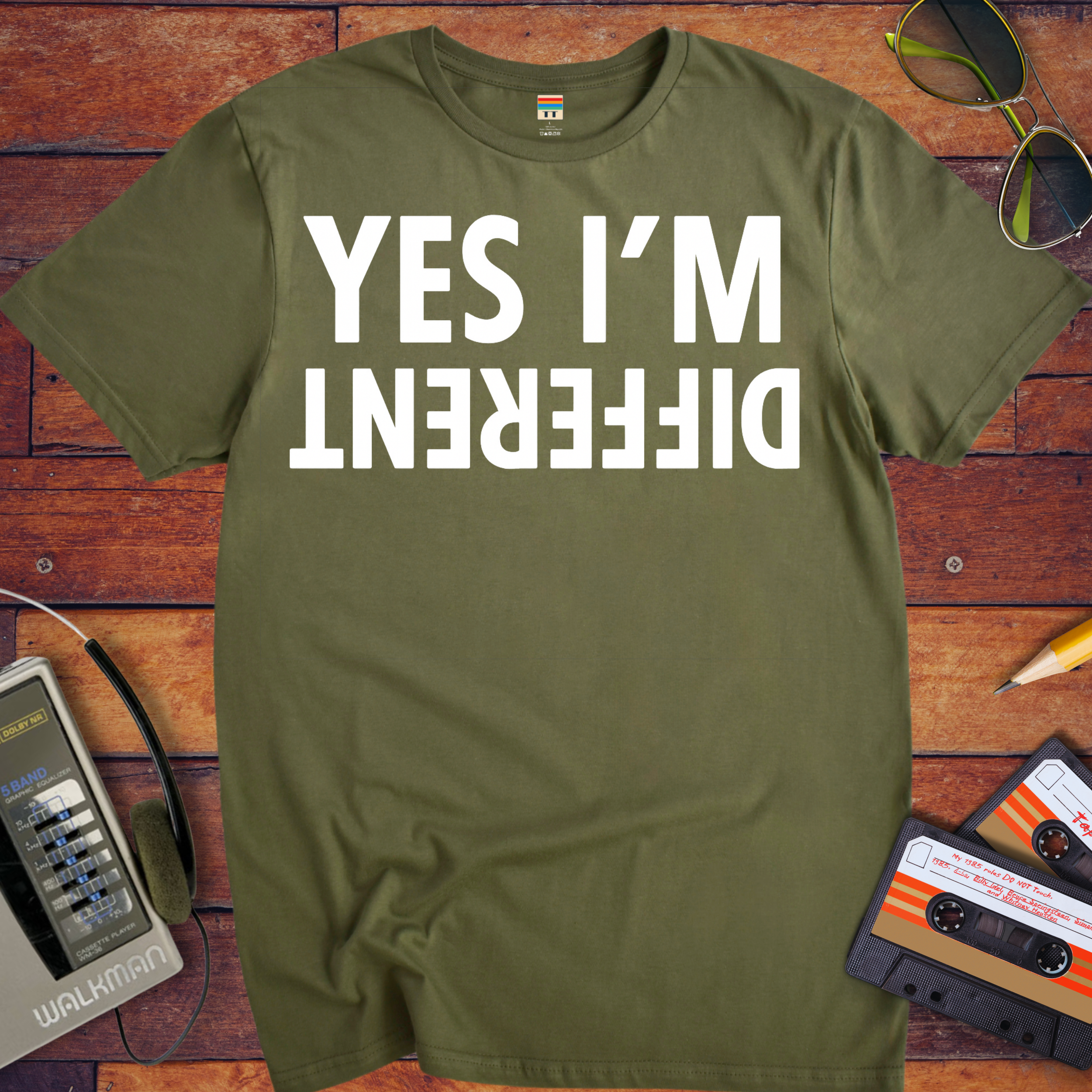 'Yes I'M Different' Funny T-Shirt