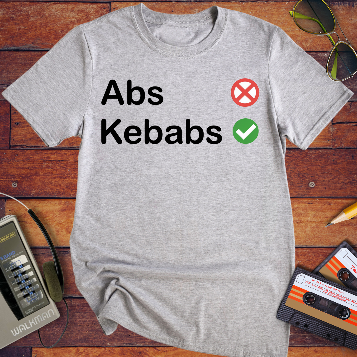 'ABS KEBABS' FUNNY T-Shirt