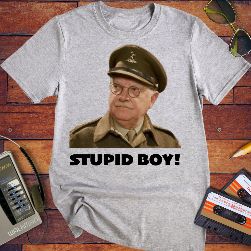 'Stupid boy' Funny T-Shirt