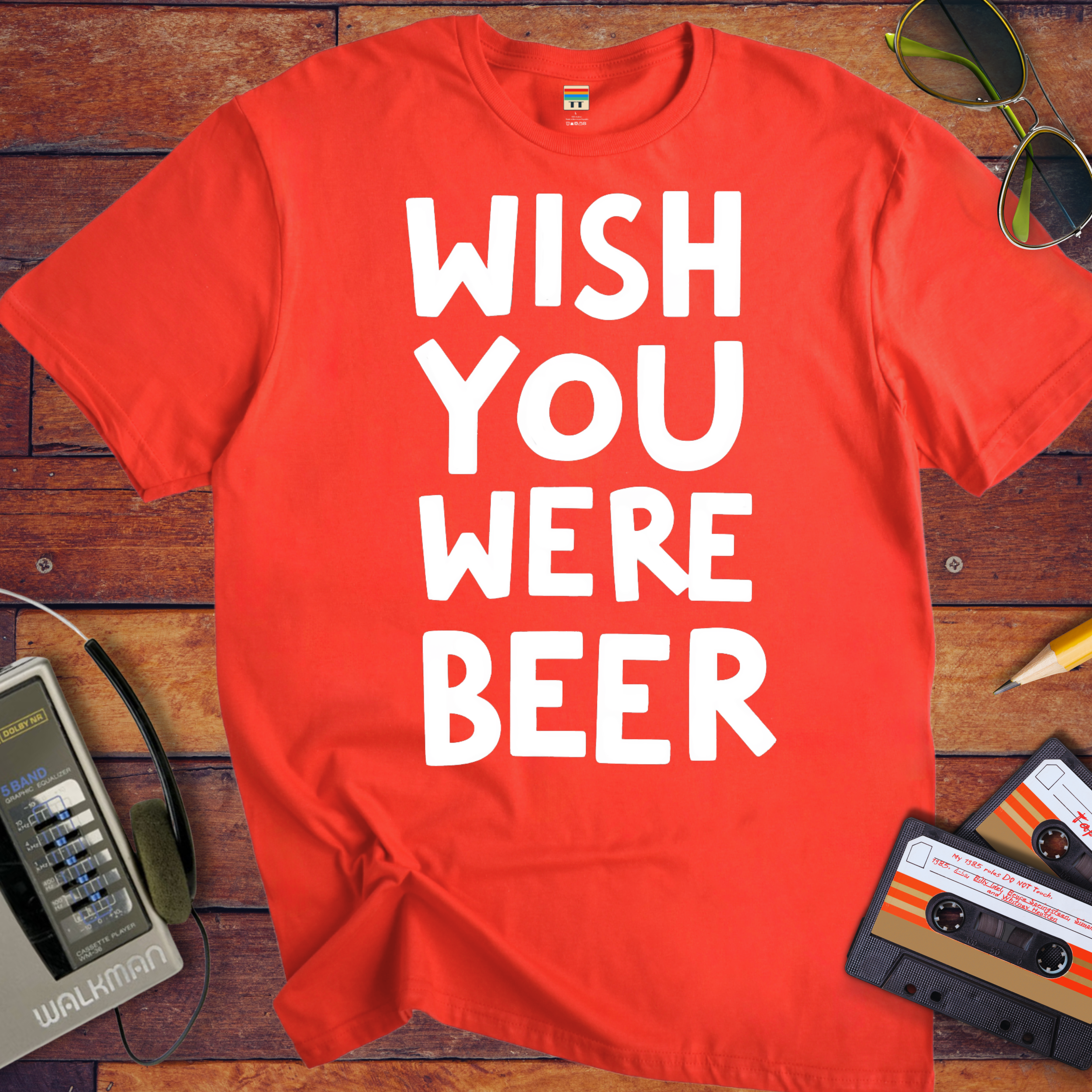 'Wish You Were Beer' T-Shirt