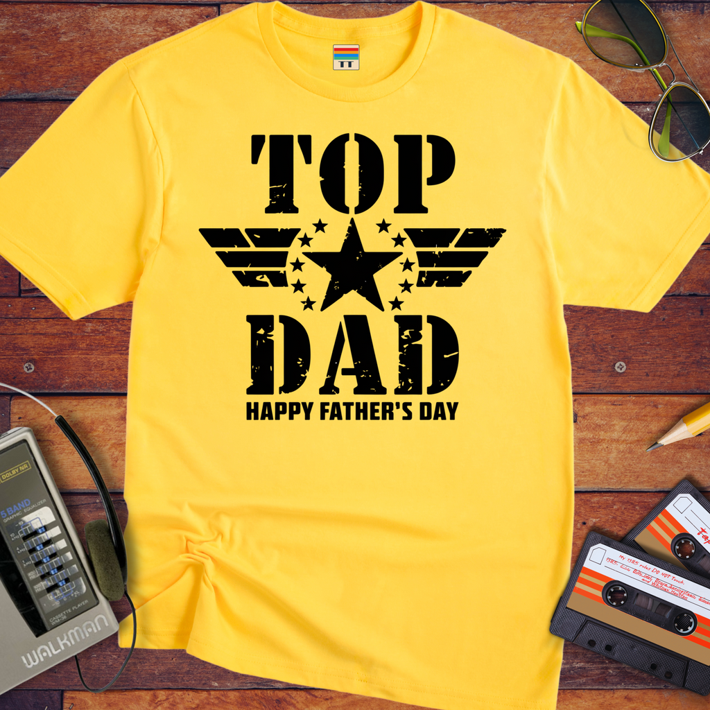'Top Dad' Funny T-Shirt