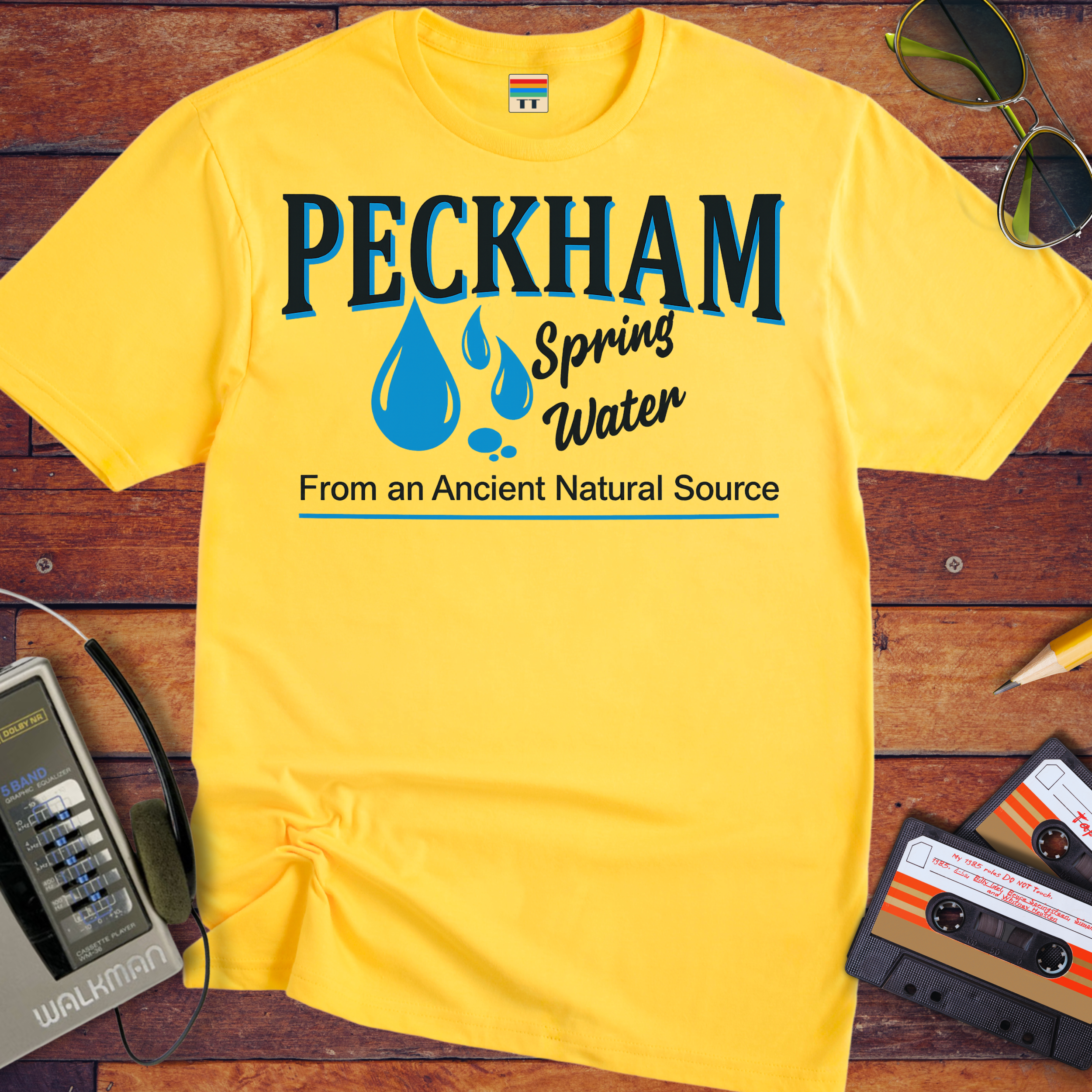 'PECKHAM Spring Water' Funny T-Shirt