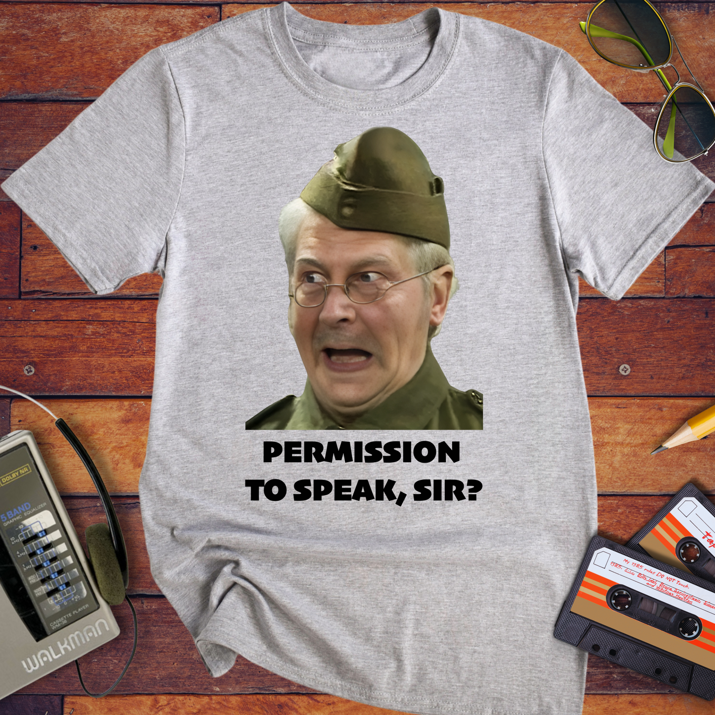 'Permission to speak, sir?' T-Shirt