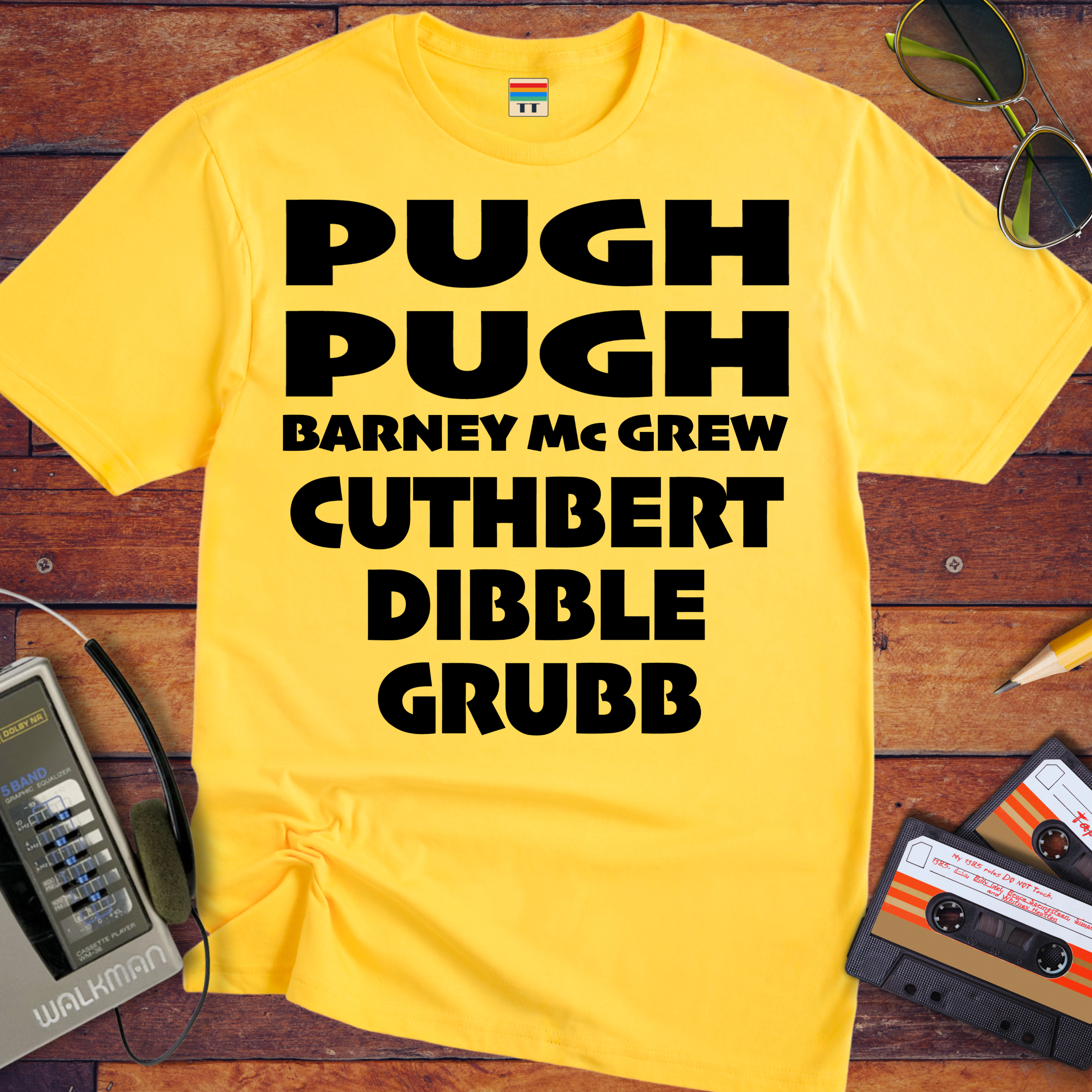'Pugh, Barney McGrew' Trumpton T-Shirt
