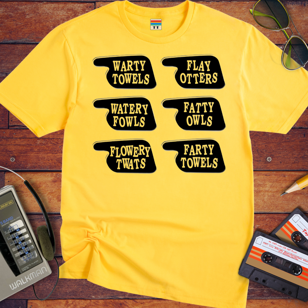 'Warty Towls' Funny T-Shirt