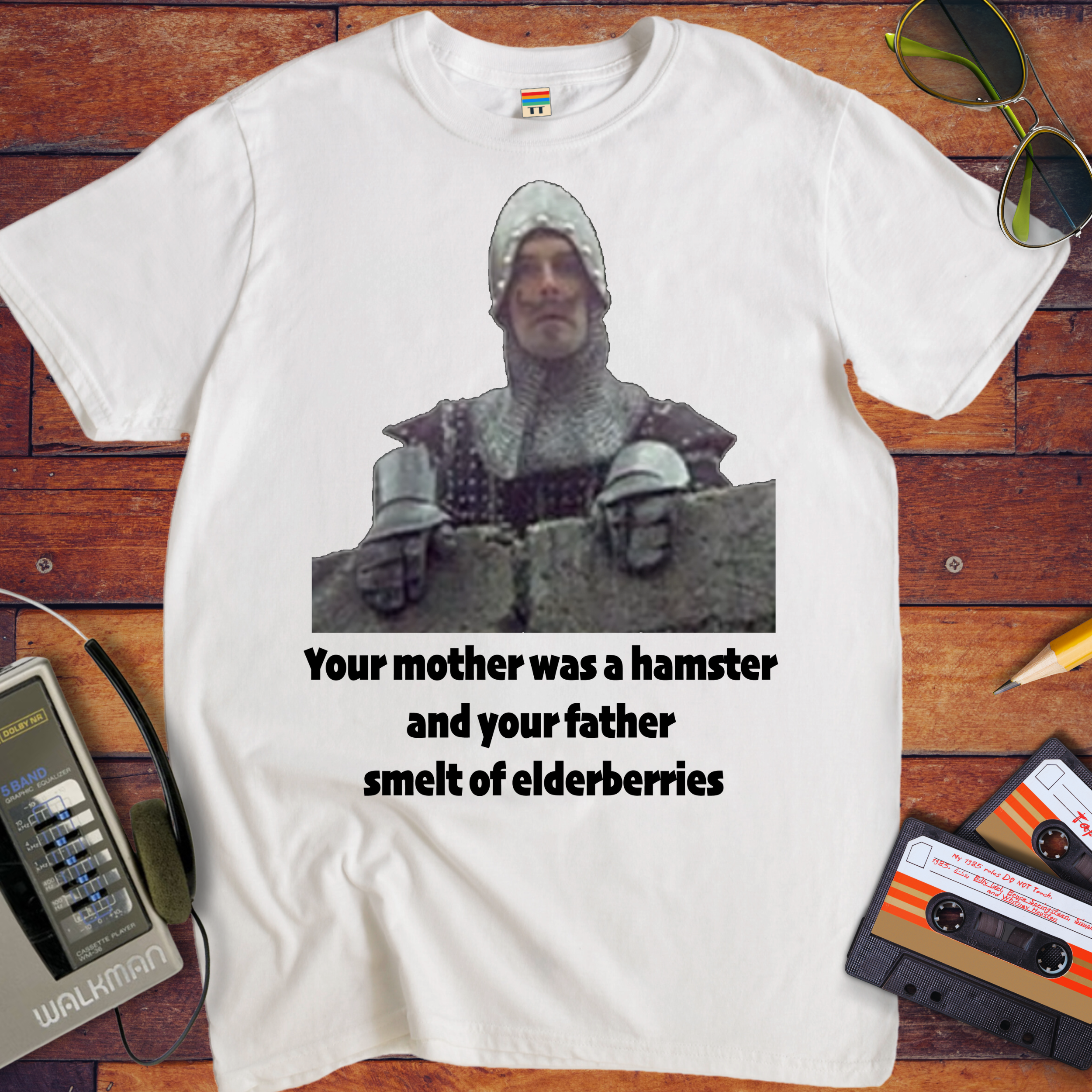 'I smelt of elderberries' Funny T-Shirt