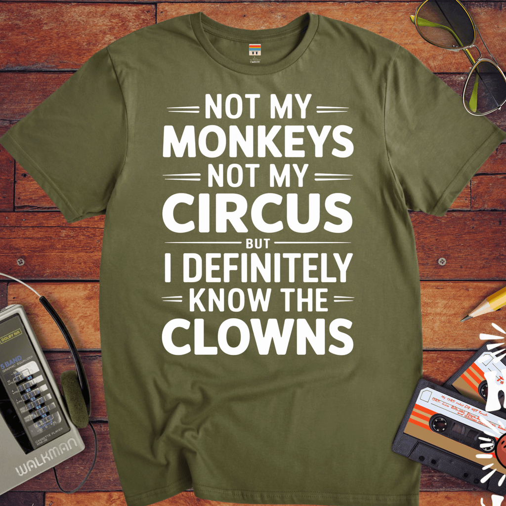 'Clowns' Funny T-Shirt