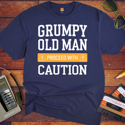 'Grumpy old Man Caution' T-Shirt