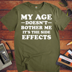 'My Age Doesn't Bother Me'  Funny T-Shirt