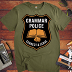 'GRAMMAR POLICE' Funny T-Shirt