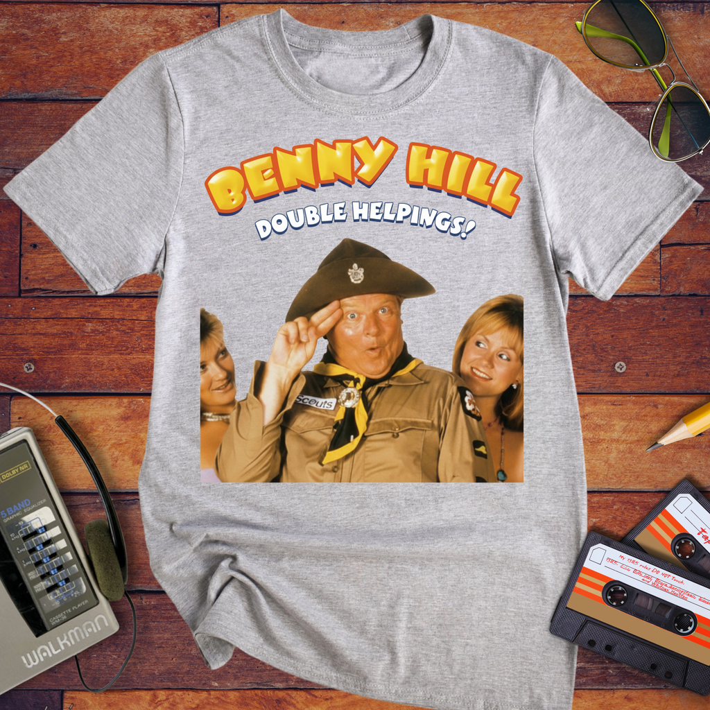 Benny Hill T-Shirt | Classic British Comedy Tee