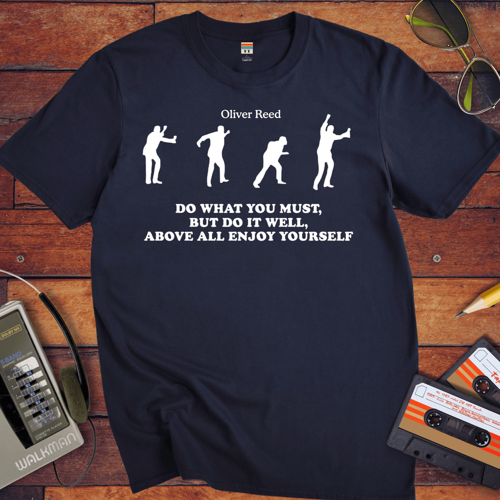 'Oliver Reed' Funny T-Shirt