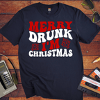'Merry Drunk Christmas' Funny T-Shirt