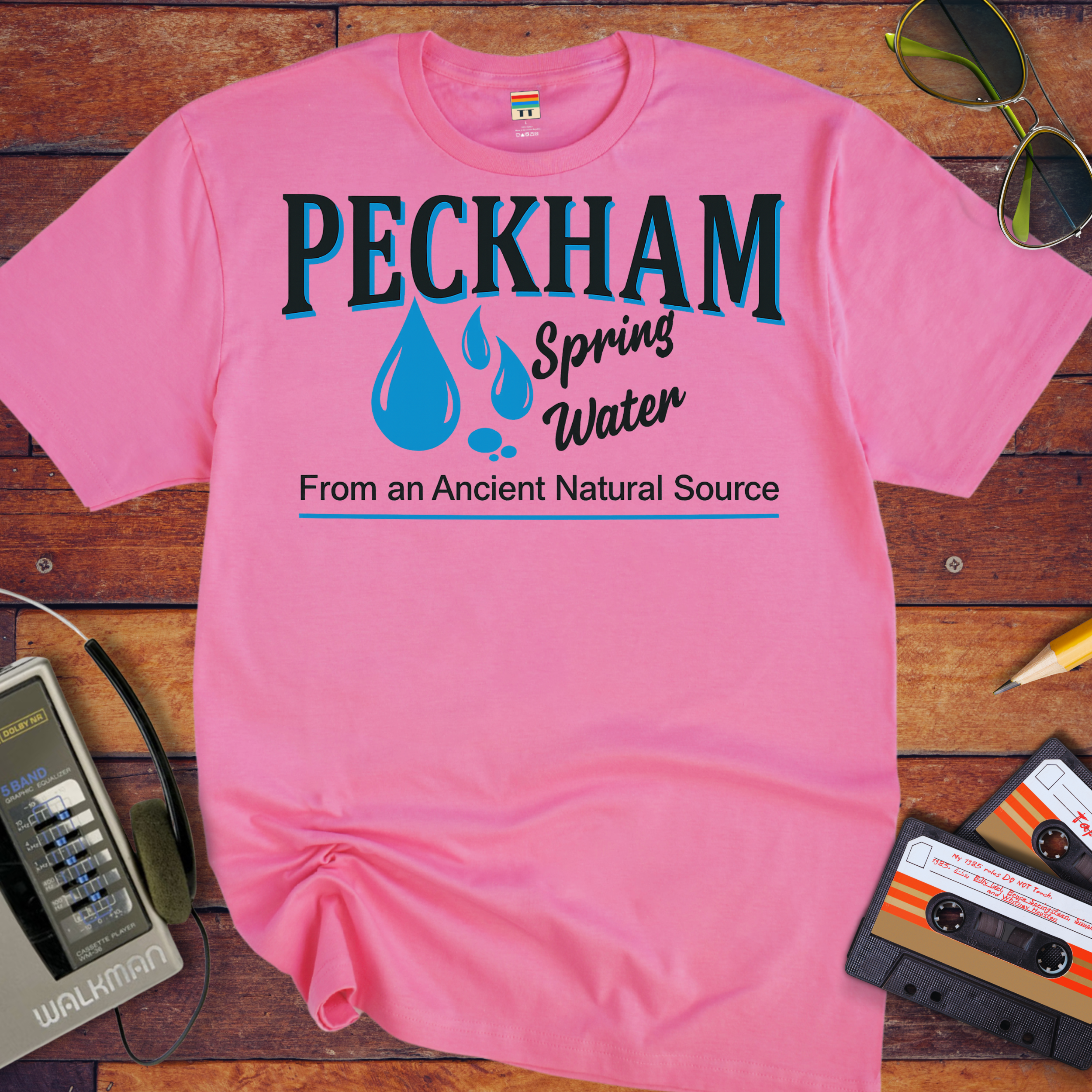 'PECKHAM Spring Water' Funny T-Shirt