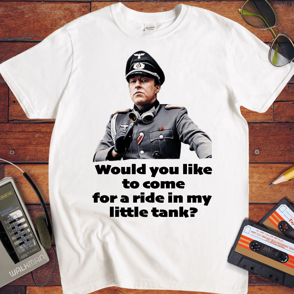 'Would you like to come for a ride' Funny T-Shirt