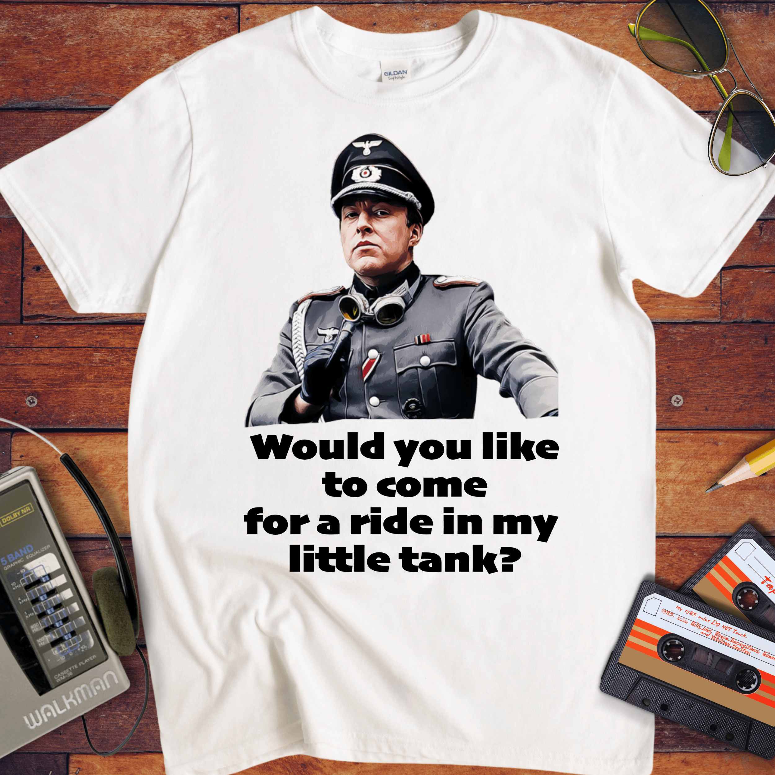 'Would you like to come for a ride' Funny T-Shirt