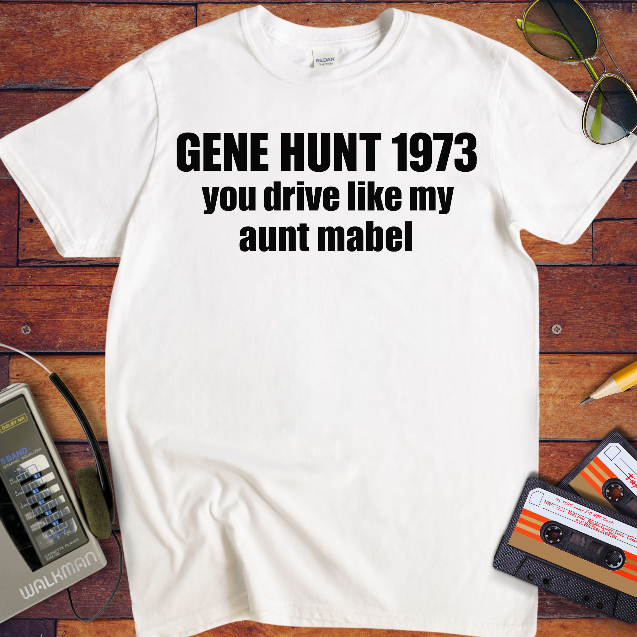 'Gene Hunt 1973' Life on Mars T-Shirt