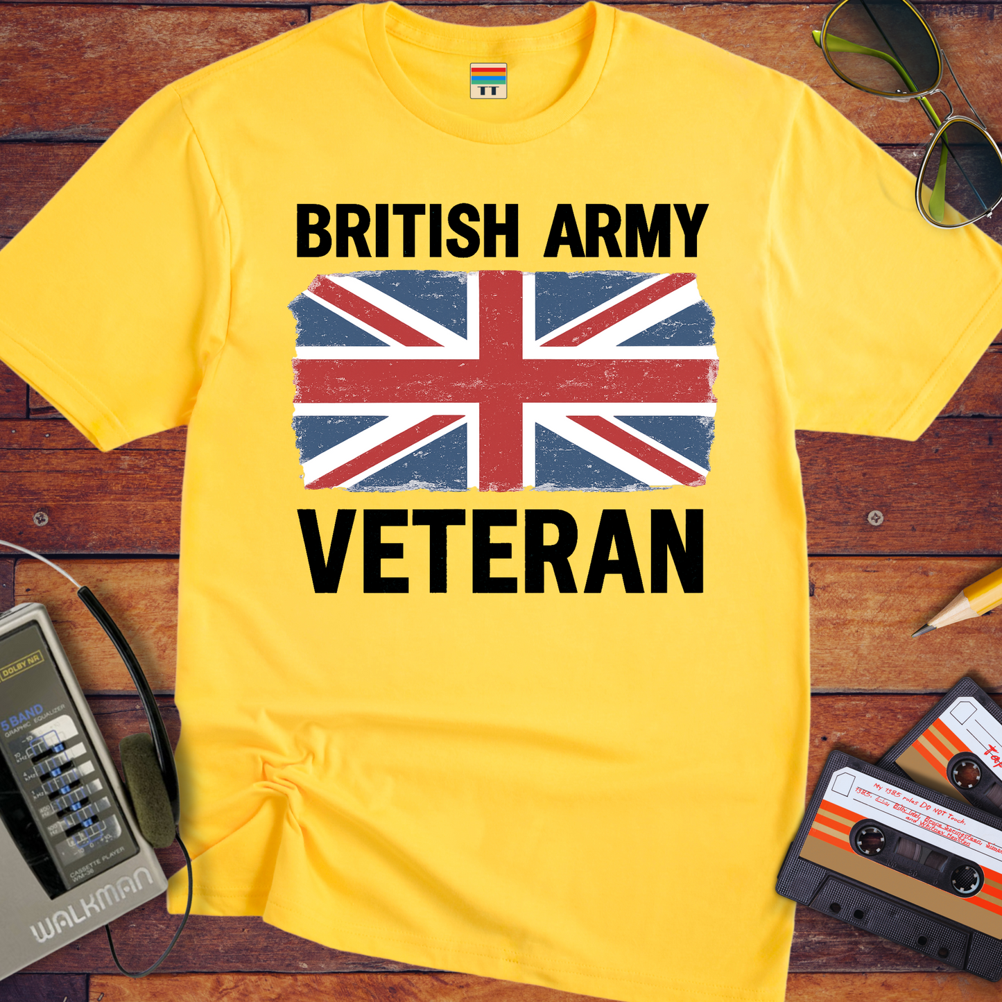 'BRITISH ARMY VETERAN' T-Shirt