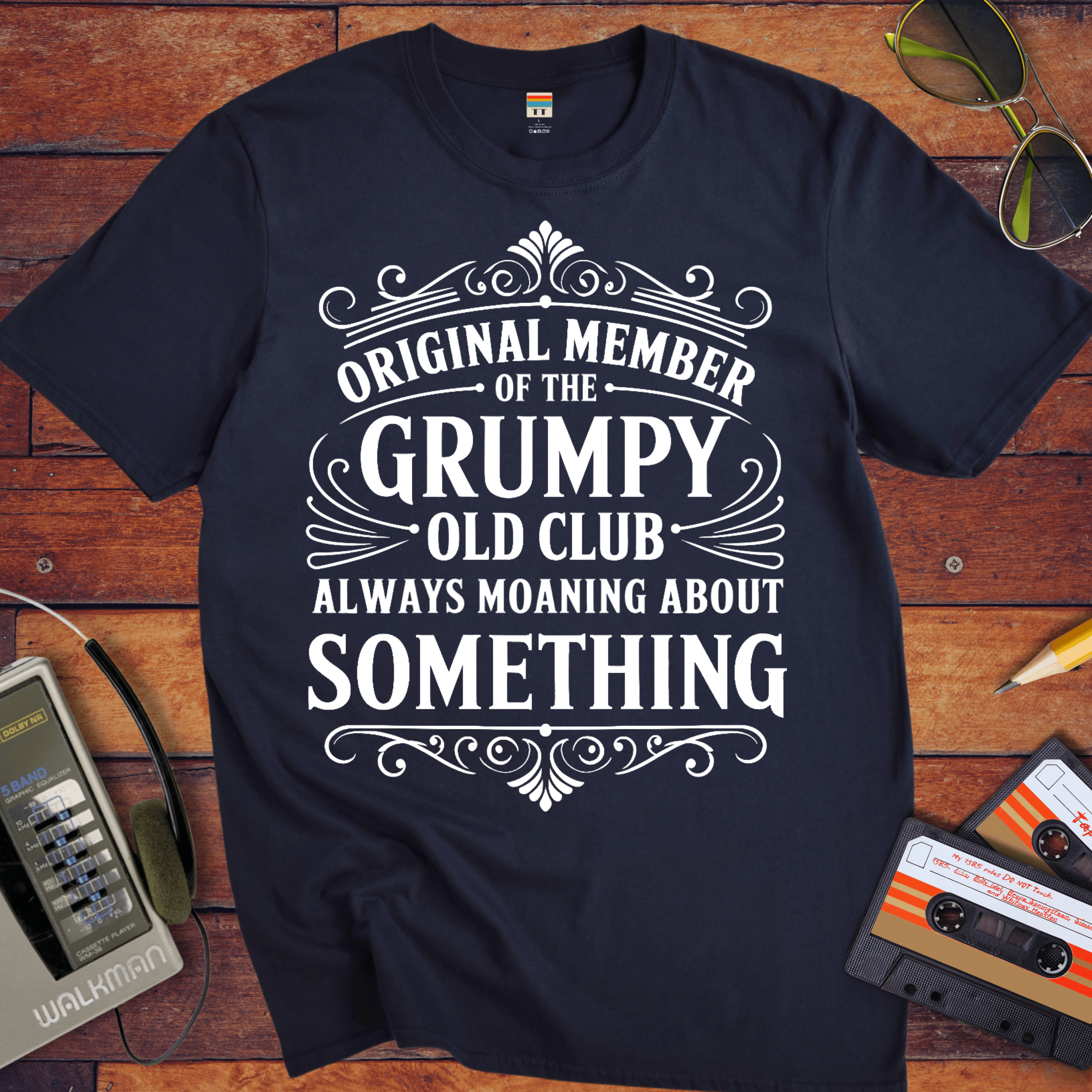 'Original Member Grumpy Old Club.  ' Funny T-Shirt