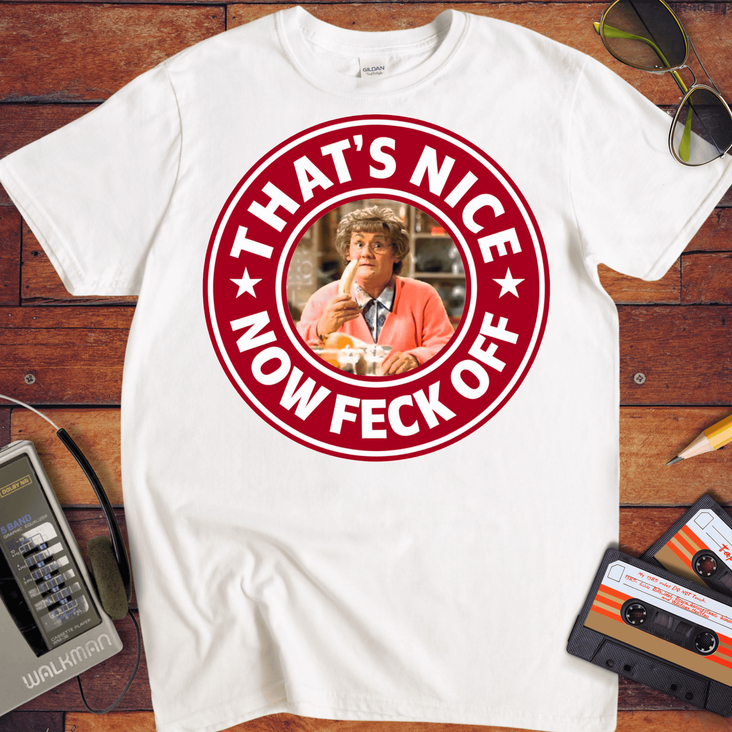 'That's Nice Now Feck Off' Funny T-Shirt