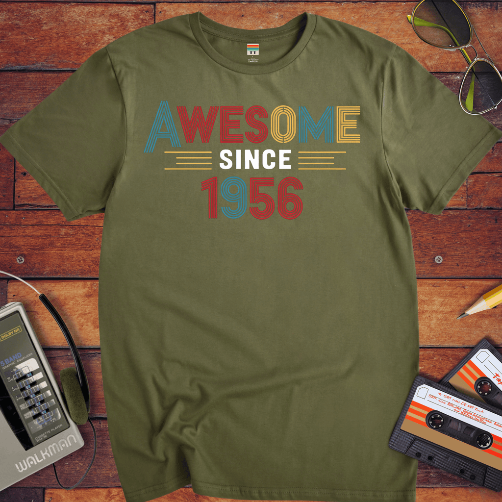 'Awesome Since 1956' T-Shirt