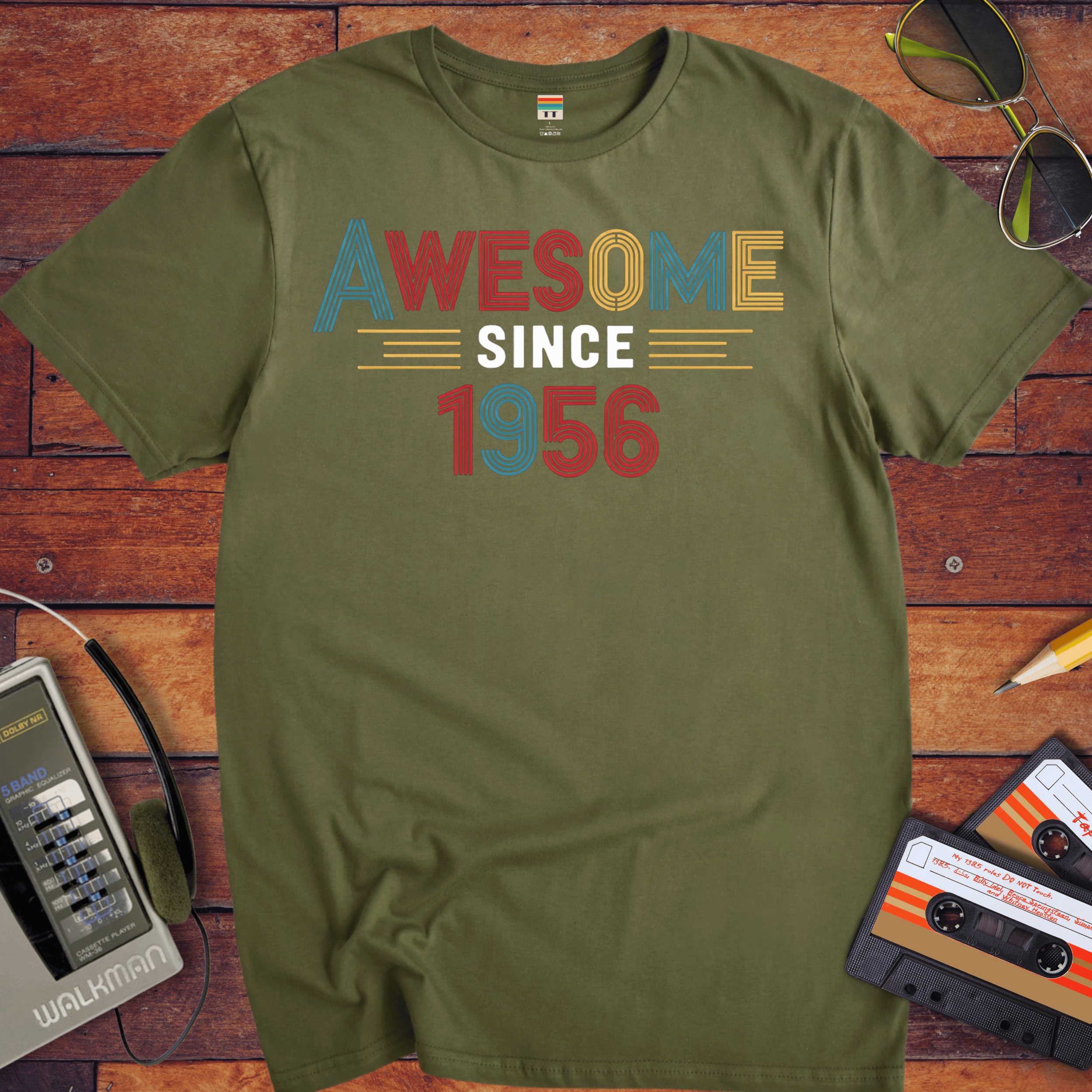 'Awesome Since 1956' T-Shirt