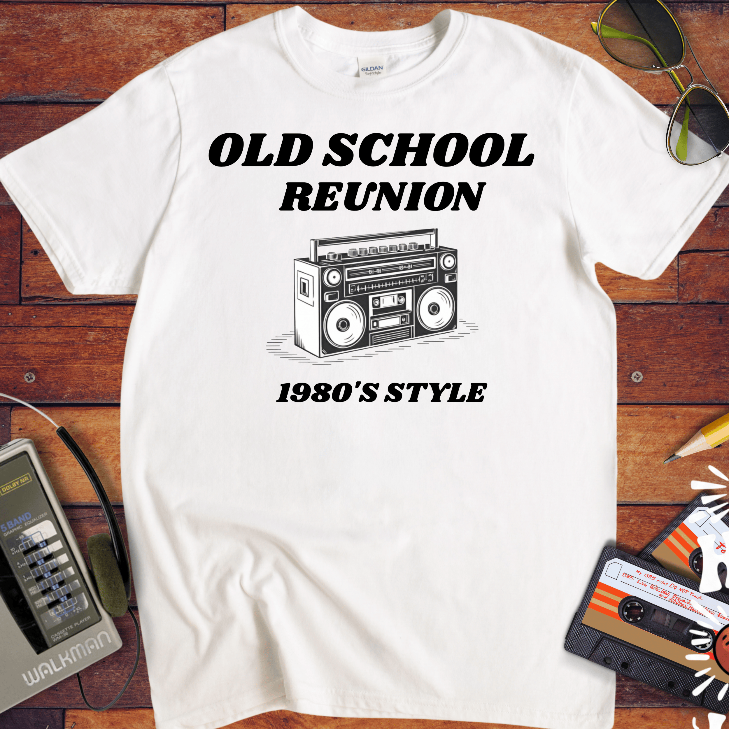 'OLD SCHOOL REUNION' Funny T-Shirt