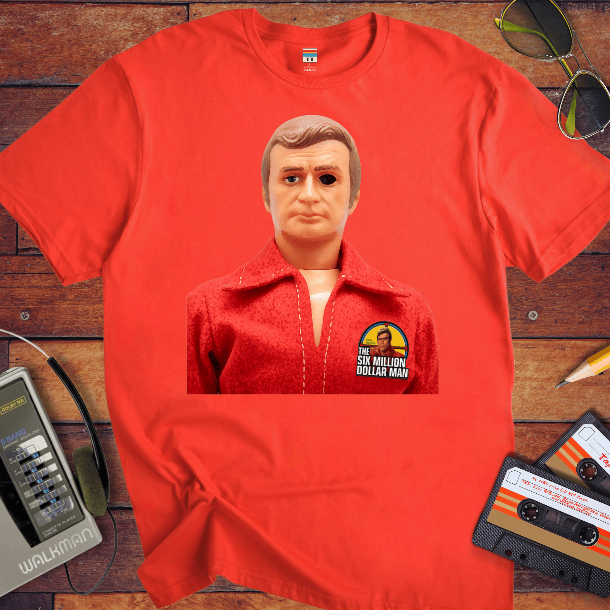 '6 million doller man doll' T-Shirt