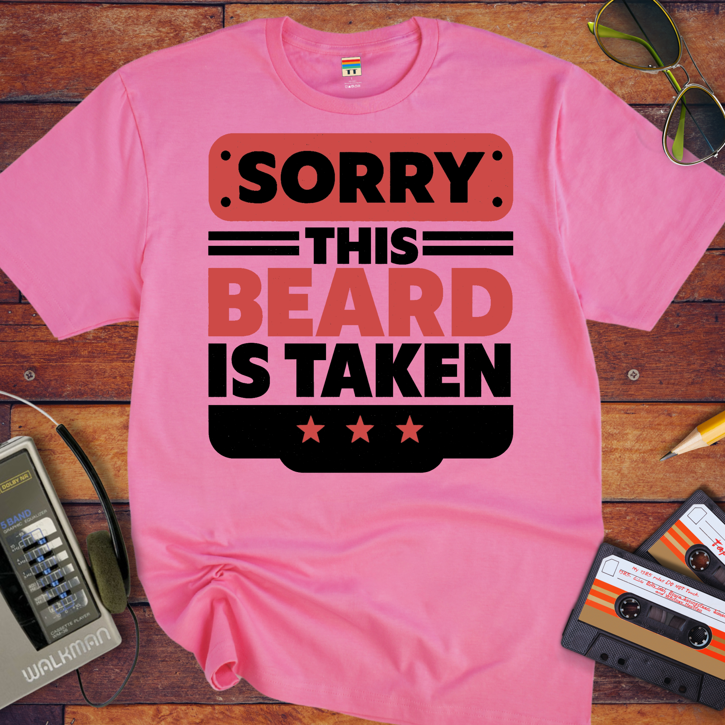 'The beard is taken' Funny T-Shirt