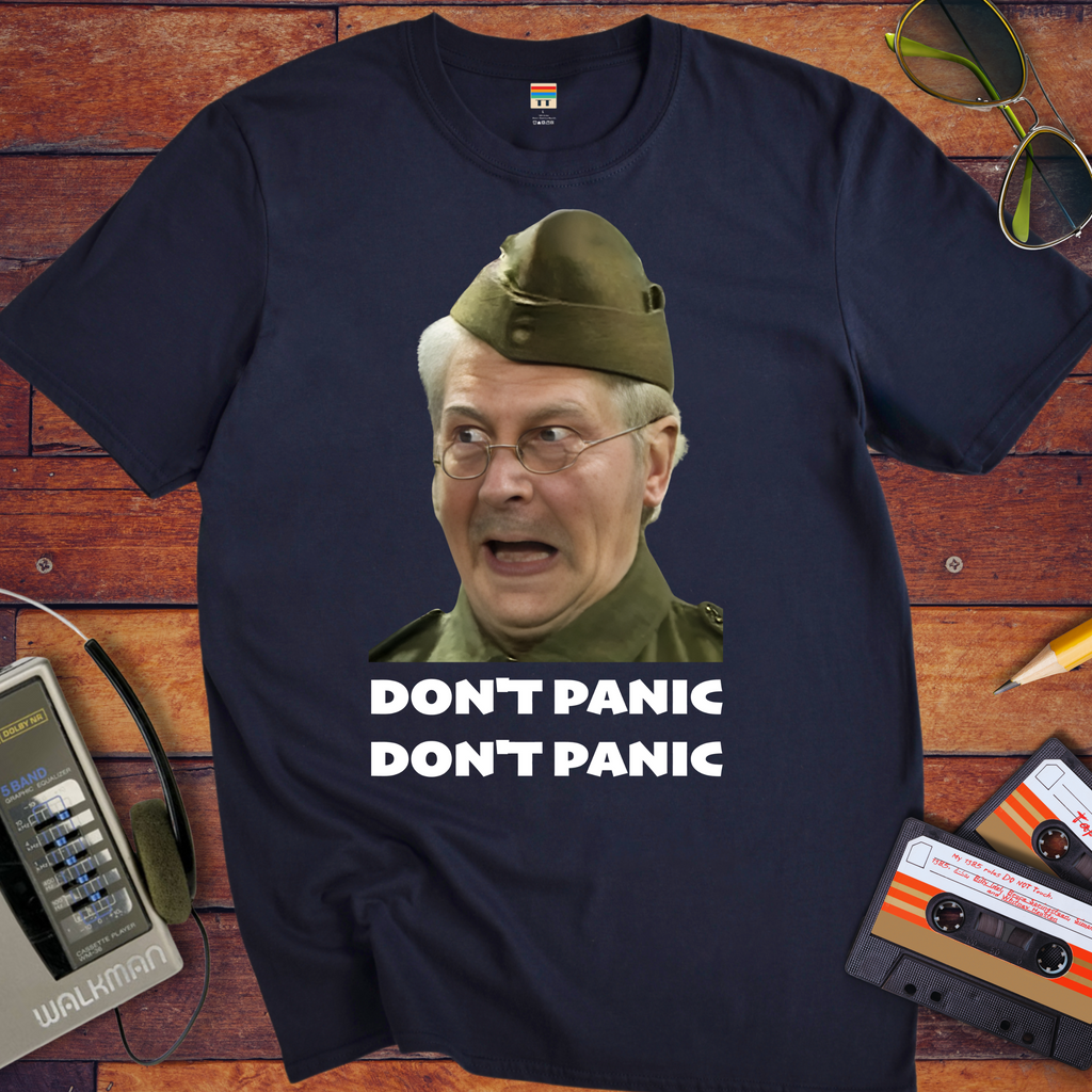 'Don't Panic, Don't Panic' Funny T-Shirt