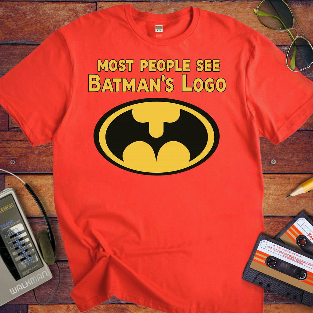 'Batman Logo 'Funny T-Shirt