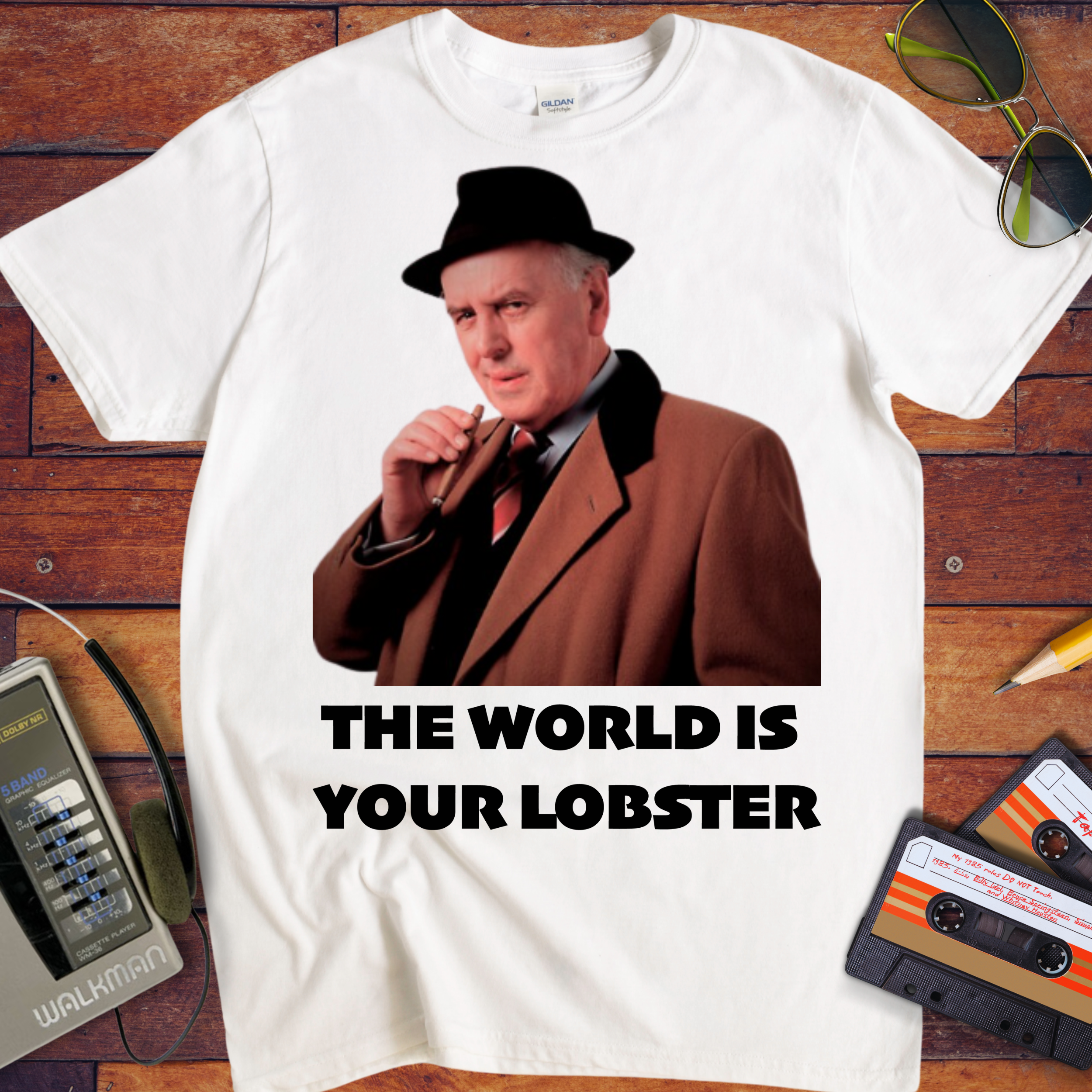 'The World Is Your Lobster' Funny T-Shirt