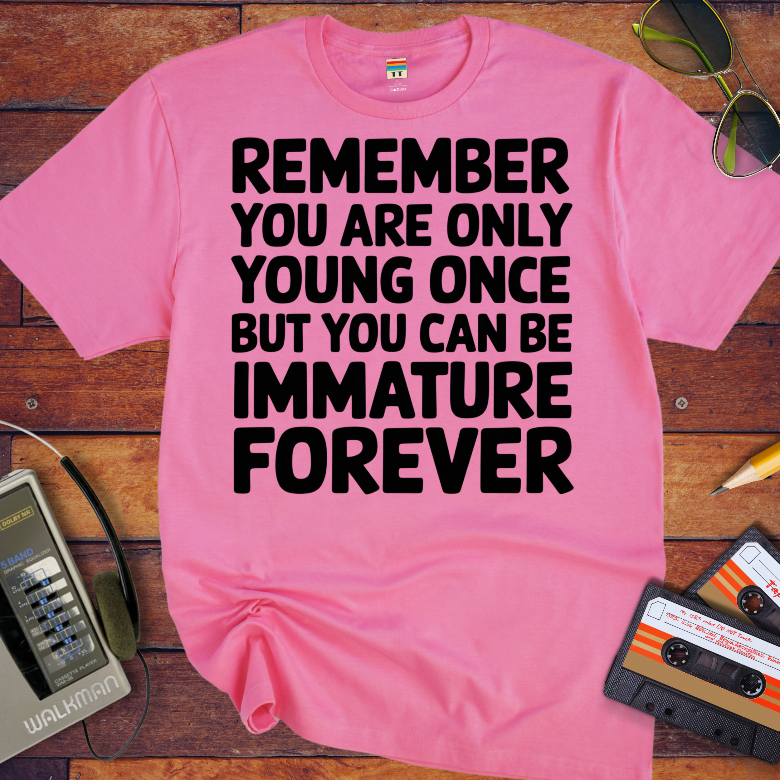 'Remember, you're only young ones' Funny T-Shirt
