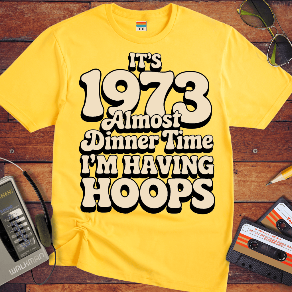 'I'M HAVING HOOPS' Funny T-Shirt