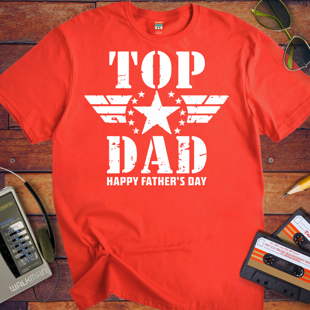 'Top Dad' Funny T-Shirt
