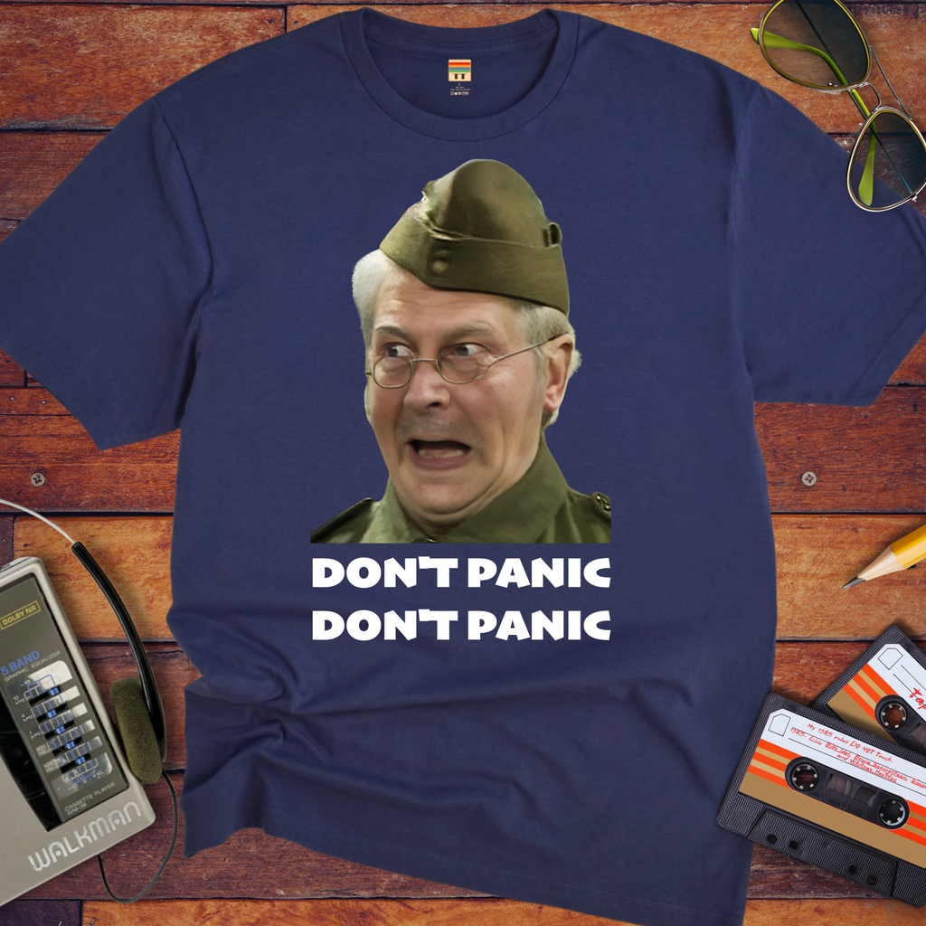 'Don't Panic, Don't Panic' Funny T-Shirt