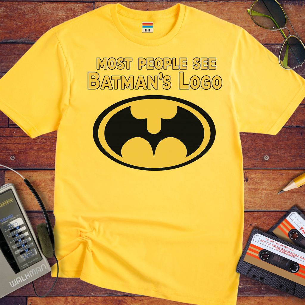 'Batman Logo 'Funny T-Shirt