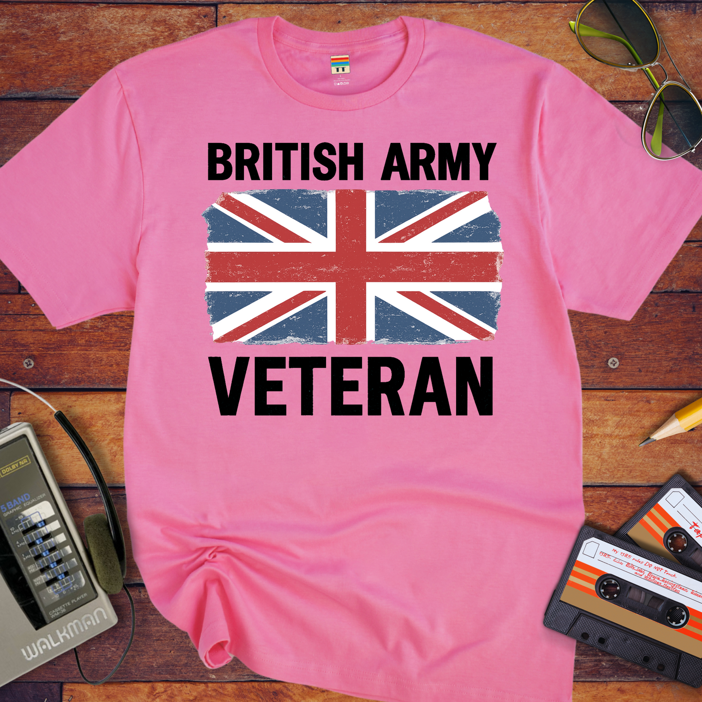 'BRITISH ARMY VETERAN' T-Shirt