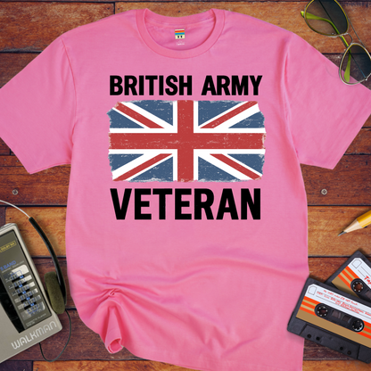 'BRITISH ARMY VETERAN' T-Shirt