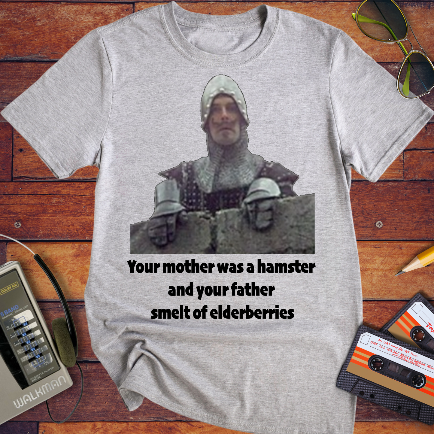 'I smelt of elderberries' Funny T-Shirt
