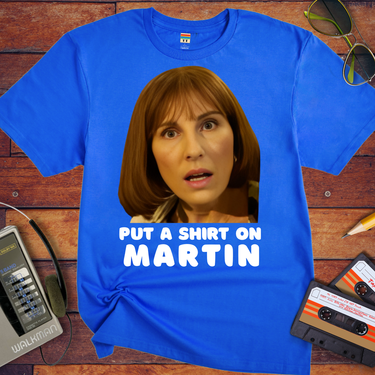'Put A shirt on Martin' T-Shirt