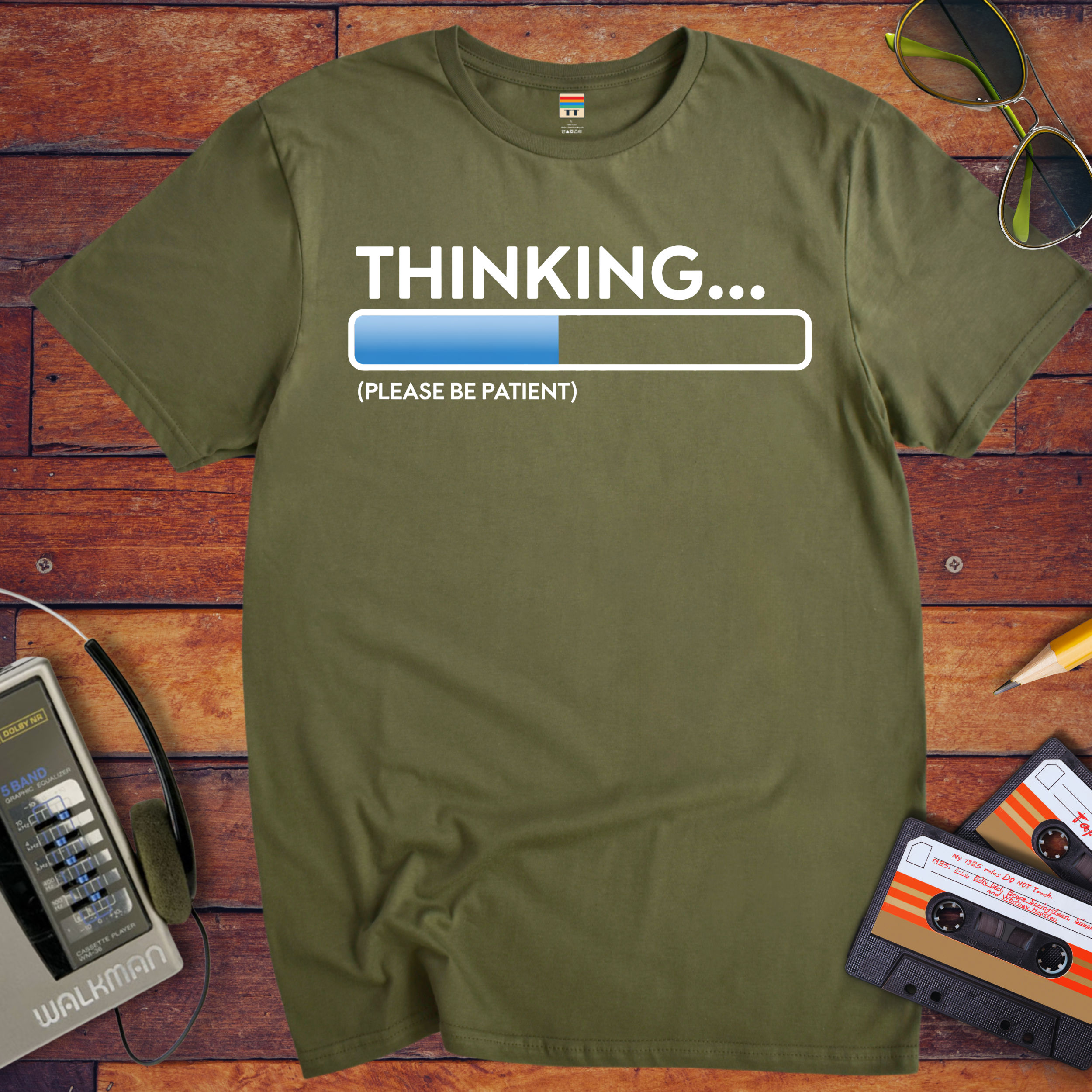 'Thinking' Funny T-Shirt