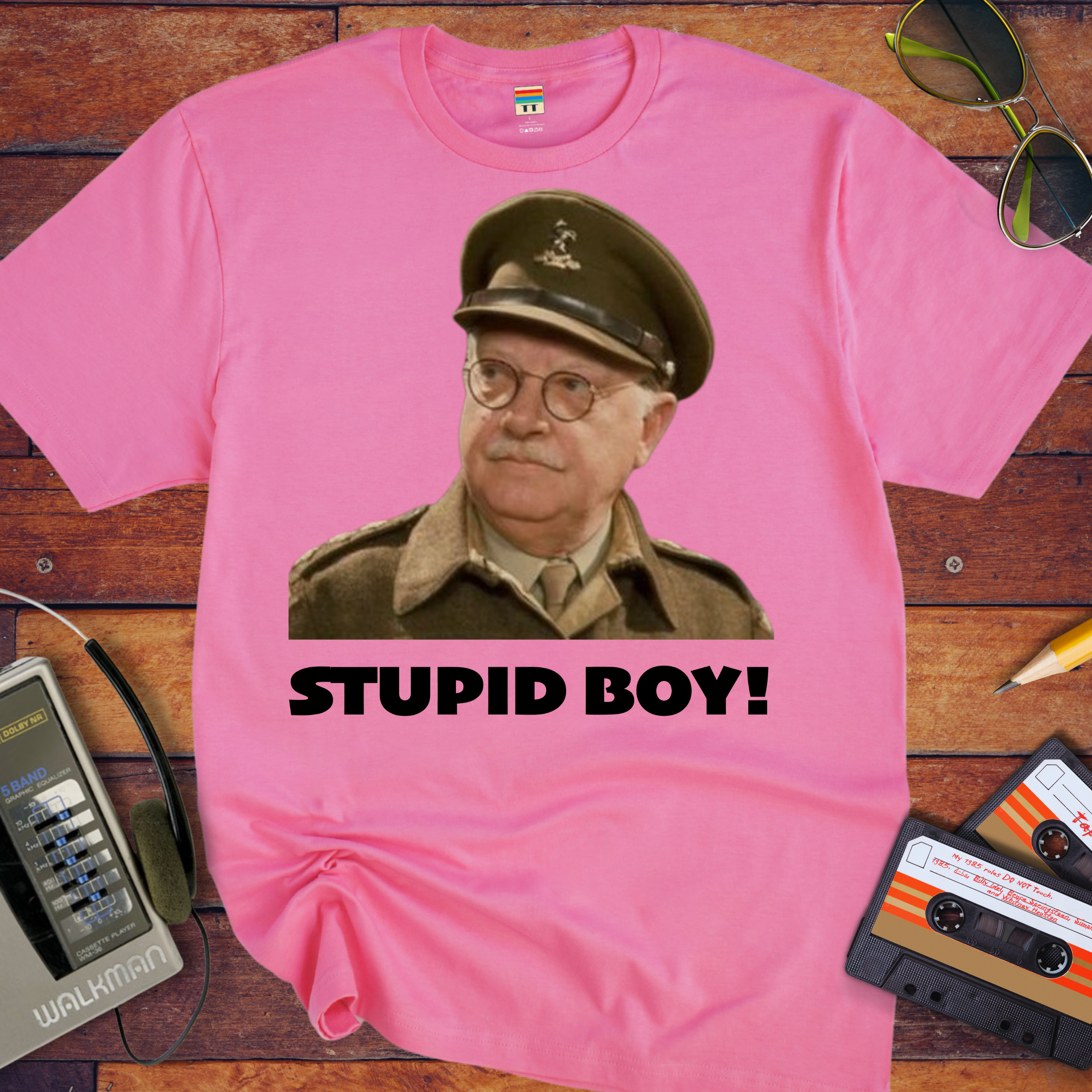 'Stupid boy' Funny T-Shirt