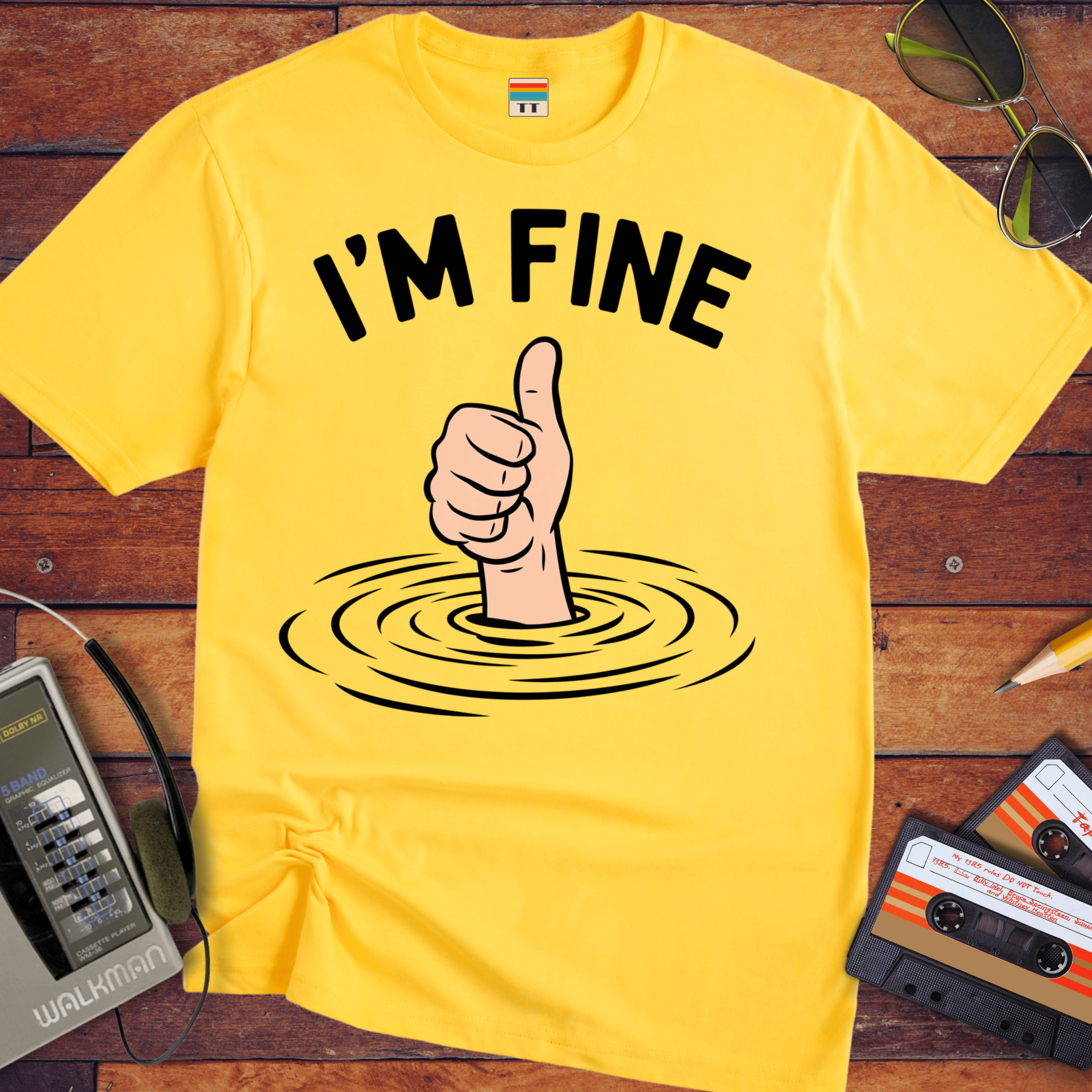 'I'M Fine ' Funny T-Shirt