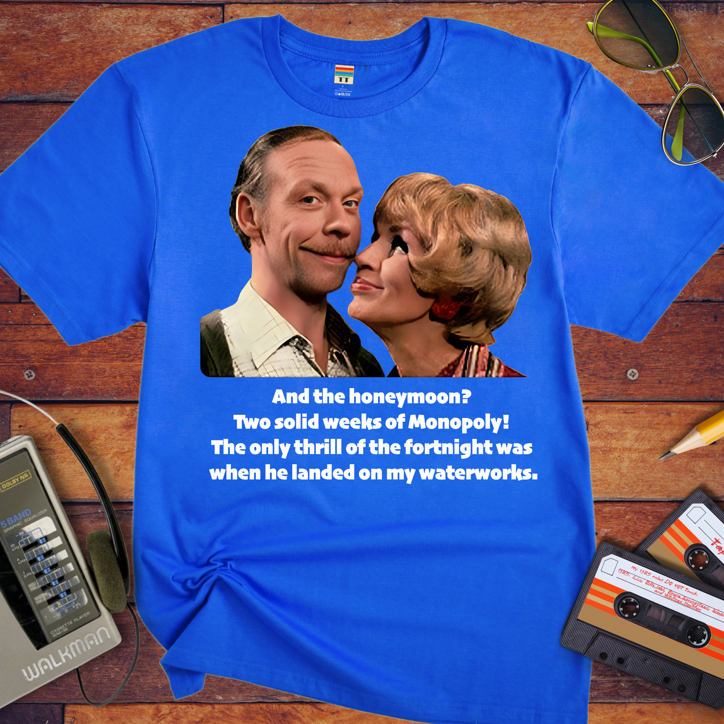 'And the honeymoon? ' Funny T-Shirt