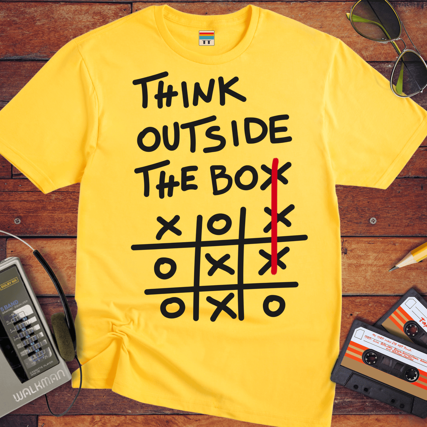 'THINK OUTSIDE THE BOX' ' Funny T-Shirt