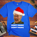 'Don't Panic Xmas' Funny T-Shirt