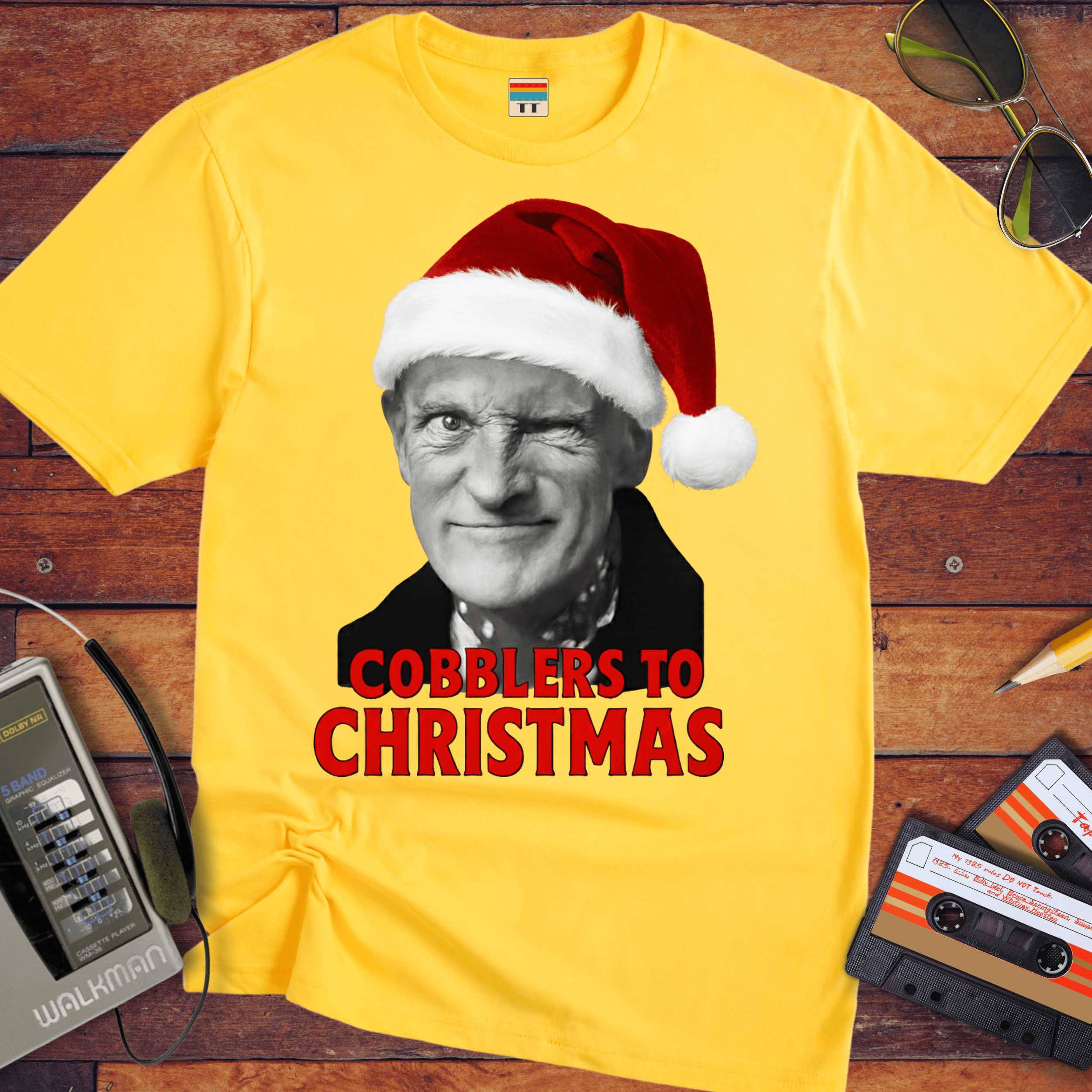 ' Cobblers Christmas' Funny T-Shirt
