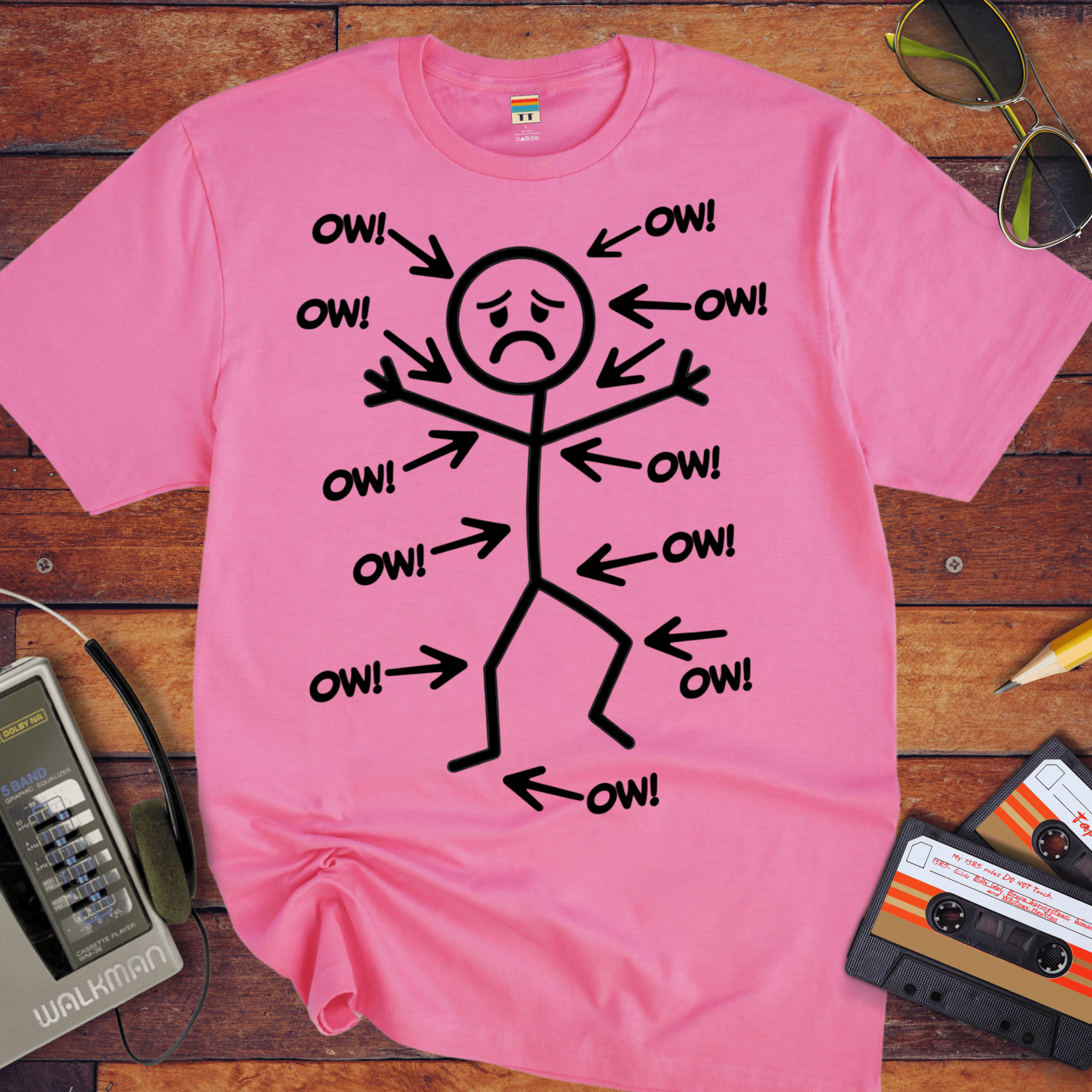 'OW OW OW ' Funny T-Shirt