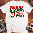 'Merry Drunk Christmas' Funny T-Shirt